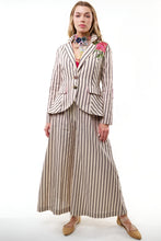 Load image into Gallery viewer, Aratta Derby Princess Stripe Blazer And Pants Set
