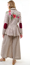 Load image into Gallery viewer, Aratta Derby Princess Stripe Blazer And Pants Set
