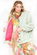 Load image into Gallery viewer, Aratta Nellie Fur Jacket- Winter Mint
